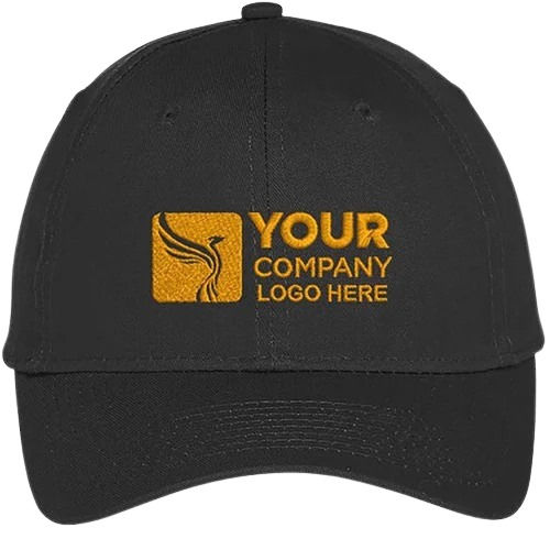 Customized Black Promotional Cap