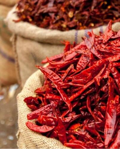 Red Chilli - Fresh Quality, 100% Pure Natural Dried Whole Pieces | Spicy Taste, Good for Health, Grade A, Store in Cool & Dry Places