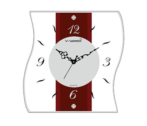 Wooden Wall Clock Silent Quartz