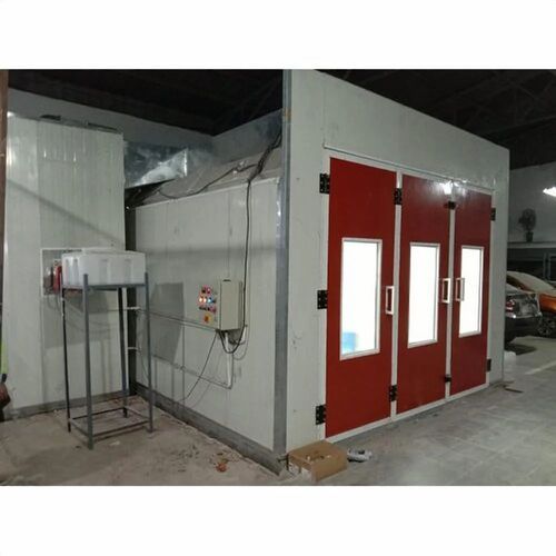 Dry Paint Booth - Color: Red