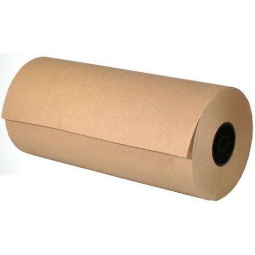 Kraft Paper Roll - Durable Brown Material, Fine Finished Quality | Very Good Industrial Usage, Plain Printed Design