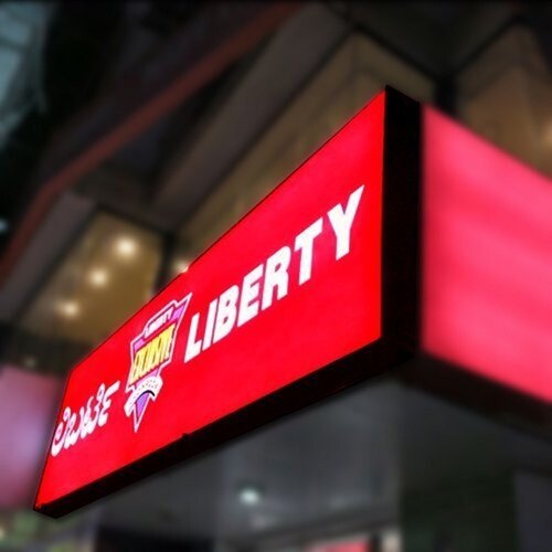 led glow sign board