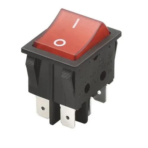 Power Rocker Switches - Color: Black