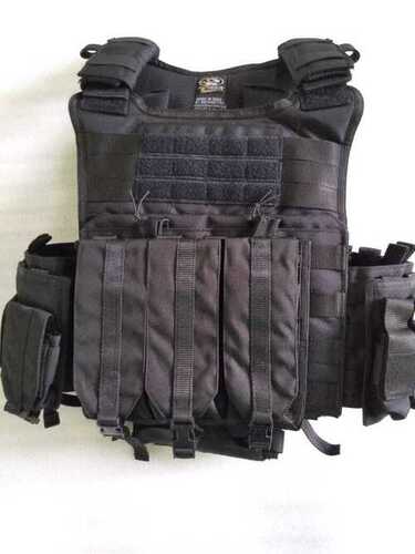 Tactical Vest Back - Color: Black