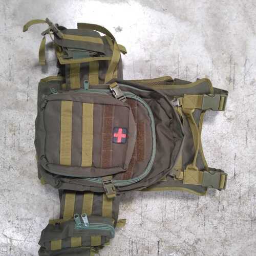 Tactical Vest Military - Color: Green