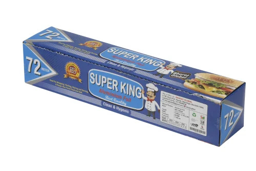 Aluminum Foil Paper - Superior Quality Round Roll, Eco-Friendly & Easy to Use Disposable Food Packaging