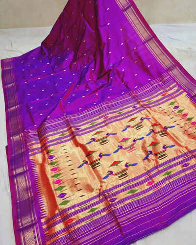 Double Pallu Paithani Saree