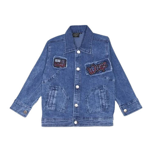 Kids Blue Denim Jacket