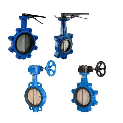 Butterfly Valve - Cast Iron, Ductile Iron, Stainless Steel 304/316 | Manual Operation, High Pressure, Lever and Gear Mechanism, Wafer Type Connection, Temperature Resistant