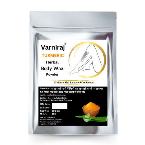 Varniraj Herbal Body Wax Powder - Color: Natural