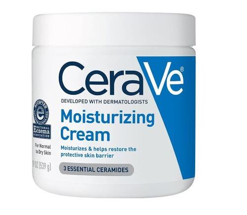 CeraVe Moisturizing Cream Daily Moisturizer with Hyaluronic Acid and Ceramides 19 Ounce