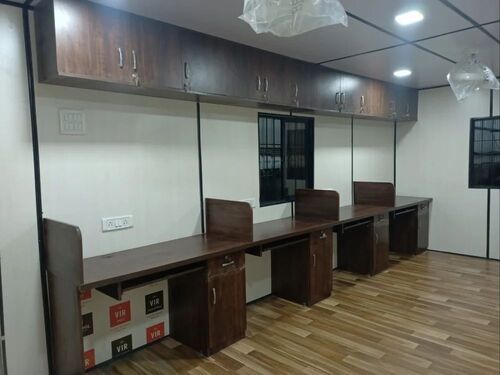 Mild Steel Interior Portable Cabin - Floor Material: Wall