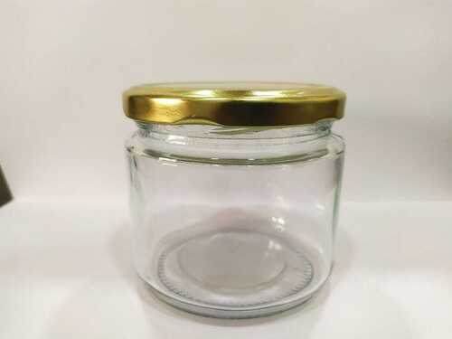 Round Glass Jar