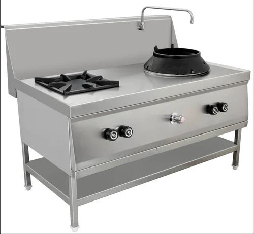 Stainless Steel Chinese Cooking Range - Automatic Grade: Manual