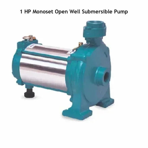 1 Hp Monoset Open Well Submersible Pump - Color: Na