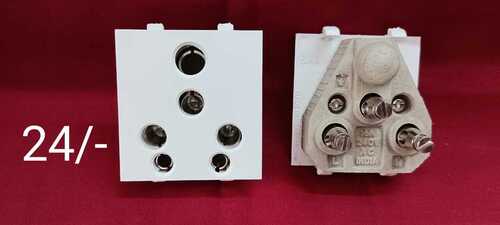 Plug Socket  - Color: White