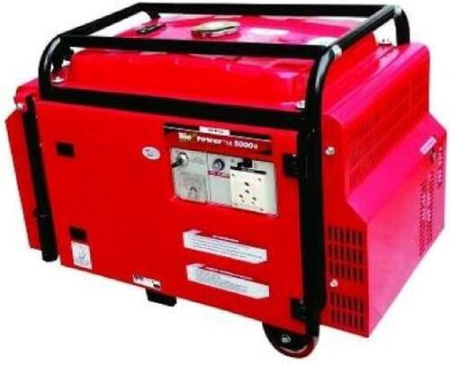 Portable Generator - Metal, Single Phase, 4-Stroke Engine, Electric Start | Easy to Install, Heavy-duty, Energy Efficient, High Resistance to Corrosion and Shock