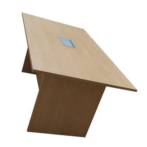 Wooden Meeting Table - 25mm Top with 2mm PVC Edged Banding, 18mm Vertical and Modesty Panels, Customized Color to Customer Demand, Moisture Proof and Scratch Resistant, Modern Stylish Design for Office Use