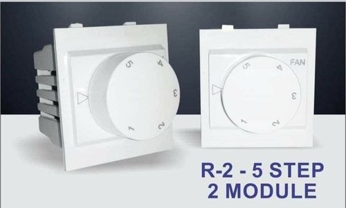 White Color Modular Fan Regulator