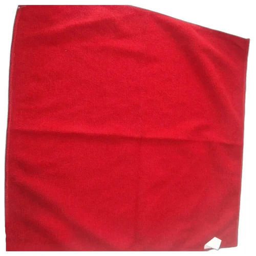 250gsm Red Microfiber Cloth