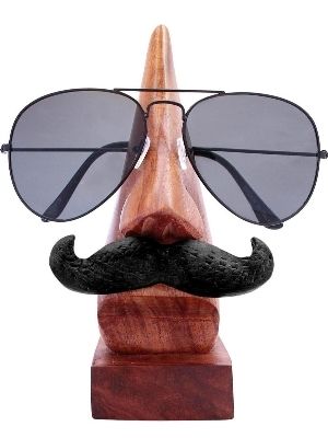 wooden spectacle holder