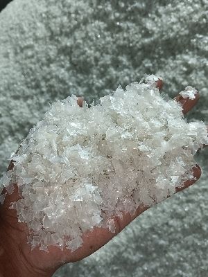 Hot Washed Pet Flakes - Color: Clear White