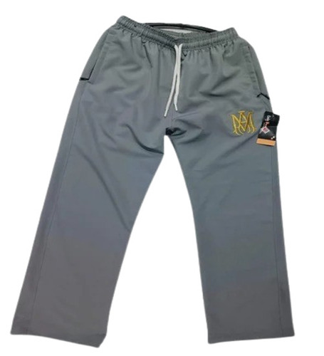 Men's Track Pants - Nylon, Size M, Grey | Breathable, Quick Dry, Washable, Casual Modern Style
