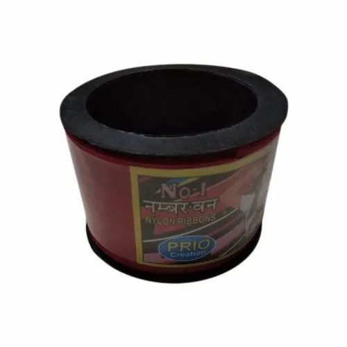 Red Nylon Ribbon - Reversible, Standard Size, Red Color | Premium Quality, Fade, Wrinkle, and Shrink Resistance for Garments Industry