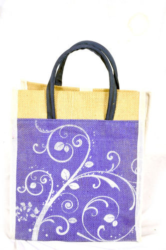 Customized Gift Jute Bag - Color: Multi Color