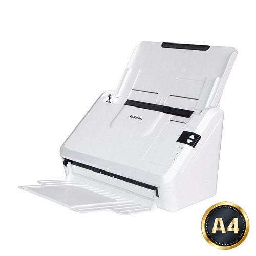 Document Scanner - Plastic, Standard Size, White Color | High Efficiency, Shock and Heat Resistant, Table Mounted, Easy to Operate, Manual Operation