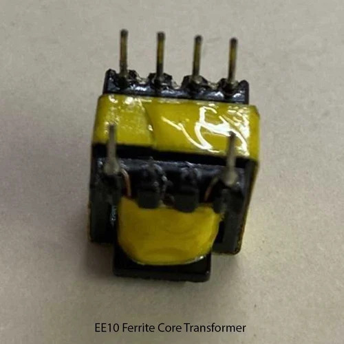 EE10 Ferrite Core Transformer - 50 Hz, Single Phase, Air Cooled | Dry Type Voltage Booster, Ferrite Material for Power Supply