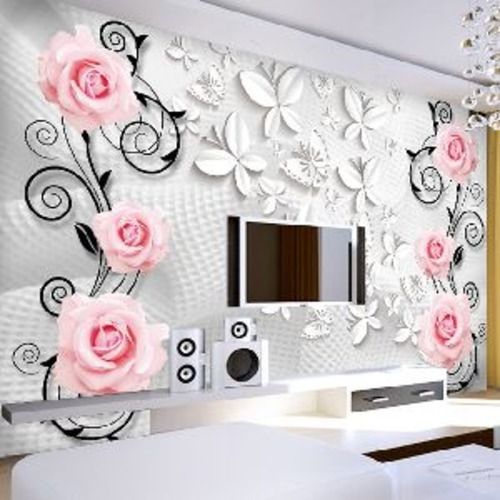 Flower Wallpaper - Material: .