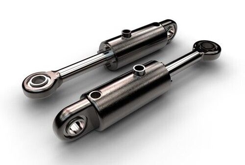 Industrial Hydraulic Cylinder - Color: Grey