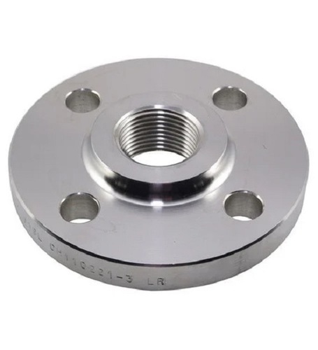 Stainless Steel F304 Flanges - Round High Strength, Rust Free, Highly Pure Silver Finish