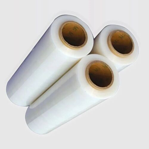 LLDPE Stretch Film Roll - LLDPE Material, All Sizes, White Color | Stretchable, High Clarity, Tear Resistant, Puncture Resistant, Secure Packaging, Versatile Use