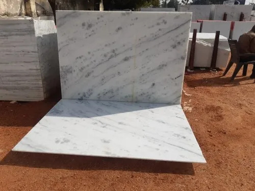 Agraia White Marble Slab - Polished Finish Scratch Resistant Durable Design for Elegant Flooring Solutions
