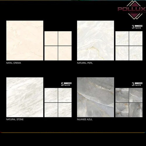 Designer Floor Tile - 600 mm x 600 mm, Matte Printed Premium Finish | Ideal for Living Room and Bedroom Spaces