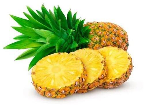 Fresh Pineapple - 100% Pure, Sweet Flavor, 50 Calories Per 100gms | Fresh, Standard Size, Yellow Color, Peeled, Healthy Snack Option