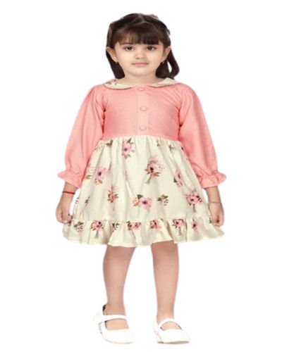 Girls Floral Cotton Frock