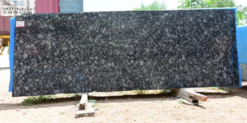 Ice Blue Granite Slab - Polished Finish, Durable and Scratch Resistant | Ideal for Flooring Applications