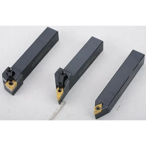 Indexable Carbide Turning Tool - Color: Black&Grey