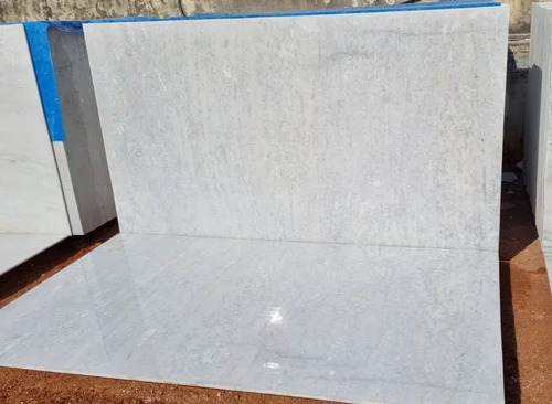 Morwad White Marble - Polished Slabs Durable & Scratch Resistant Surface for Flooring Applications