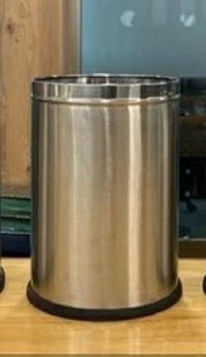 Stainless Steel Pedal Dustbins 10 Liter - Silver | Easy to Clean, Spacious with Multiple Sizes, Timely Delivery, Quality Tested