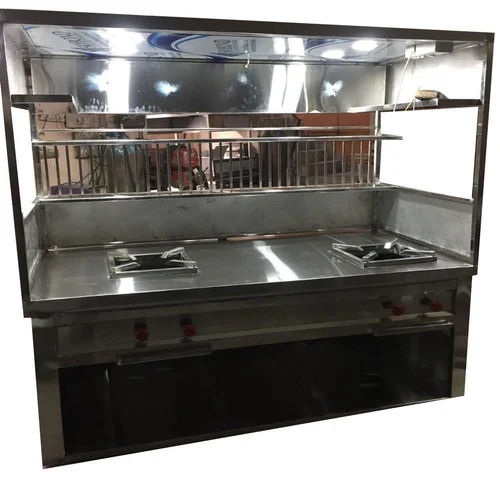 Stainless Steel Work Counter - Color: Grey