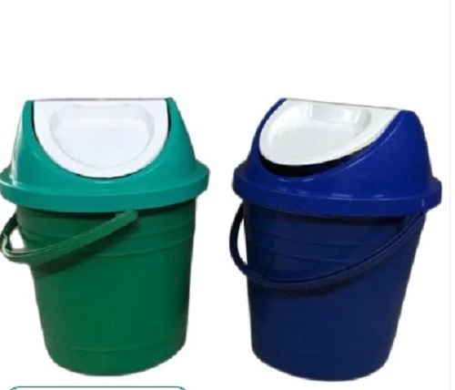 10 Ltr Swing Dustbin - Plastic, Various Sizes Available | Easy to Clean, Crack Resistant, Timely Delivery