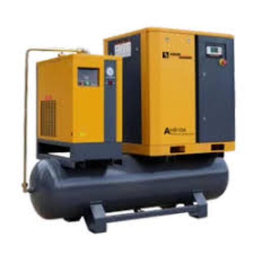 25 Hp Tank Mounted Screw Air Compressor