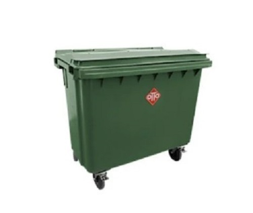 Wheeled Dustbin - Plastic, 660 Litre Size, Available in Various Colors | Crack Resistant, Low Price Range, High Quality Standards