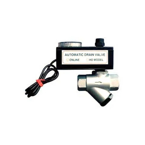 Automatic Drain Valve - Aluminium, Low Pressure, Color Coated Finish | Rust Proof, Easy to Install, Excellent Strength, 800 CFM After Filter