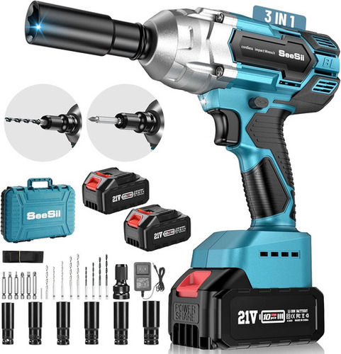 Cordless Impact Wrench - Warranty: 2Years