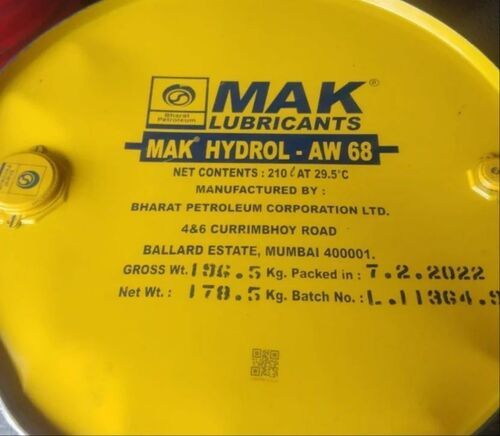 Hp Mak Lubricating Oil - Application: Na